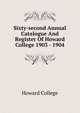 Sixty-second Annual Catalogue And Register Of Howard College 1903 - 1904, Howard College 