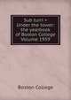 Sub turri = Under the tower: the yearbook of Boston College Volume 1959, Boston College 