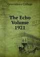 The Echo Volume 1921, Greensboro College 