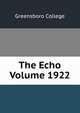 The Echo Volume 1922, Greensboro College 