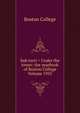 Sub turri = Under the tower: the yearbook of Boston College Volume 1935, Boston College 
