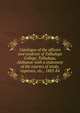 Catalogue of the officers and students of Talladega College, Talladega, Alabama: with a statement of the courses of study, expenses, etc., 1883-84, 