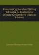 Kunsten Og Moralen: Bidrag Til Kritik Af Realismens Digtere Og Kritikere (Danish Edition), Christen Christian Dreyer Collin 