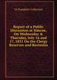 Report of a Public Discussion at Simcoe, On Wednesday & Thursday, July 16 and 17, 1851 On the Clergy Reserves and Rectories, YA Pamphlet Collection 