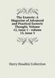 The Esoteric: A Magazine of Advanced and Practical Esoteric Thought, Volume 12, issue 1 - volume 13, issue 3, Harry Houdini Collection 
