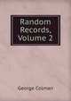 Random Records, Volume 2, Colman George 