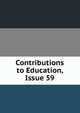 Contributions to Education, Issue 59, 