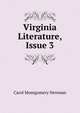 Virginia Literature, Issue 3, Carol Montgomery Newman 