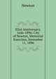 Eliot Anniversary, 1646-1896: City of Newton, Memorial Exercises, November 11, 1896, Newton 