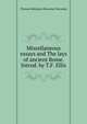 Miscellaneous essays and The lays of ancient Rome. Introd. by T.F. Ellis, Thomas Babington Macaulay 