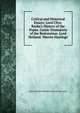 Critical and Historical Essays: Lord Clive. Ranke's History of the Popes. Comic Dramatists of the Restoration. Lord Holland. Warren Hastings, Baron Thomas Babington Macaula Macaulay 