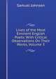 Lives of the Most Eminent English Poets: With Critical Observations On Their Works, Volume 3, Samuel Johnson 