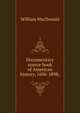 Documentary source book of American history, 1606-1898;, MacDonald, William 