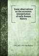 Some observations on the economic interpretation of early Roman history, C W. 1852-1931 Macfarlane 