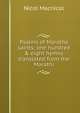 Psalms of Maratha saints; one hundred & eight hymns translated from the Marathi, Nicol Macnicol 