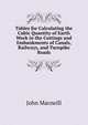 Tables for Calculating the Cubic Quantity of Earth Work in the Cuttings and Embankments of Canals, Railways, and Turnpike Roads, John Macneill 