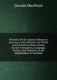 Remarks On Dr. Samuel Johnson's Journey to the Hebrides: In Which Are Contained Observations On the Antiquities, Language, Genius, and Manners of the Highlanders of Scotland, Donald MacNicol 