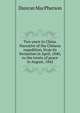 Two years in China. Narrative of the Chinese expedition, from its formation in April, 1840, to the treaty of peace in August, 1842, Duncan MacPherson 
