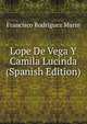 Lope De Vega Y Camila Lucinda (Spanish Edition), Francisco Rodriguez Marin 