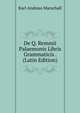 De Q. Remmii Palaemonis Libris Grammaticis . (Latin Edition), Karl Andreas Marschall 