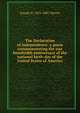 The Declaration of independence: a poem commemorating the one hundredth anniversary of the national birth-day of the United States of America, Joseph H. 1825-1887 Martin 