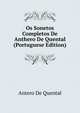 Os Sonetos Completos De Anthero De Quental (Portuguese Edition), Antero de Quental 