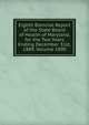 Eighth Biennial Report of the State Board of Health of Maryland, for the Two Years Ending December 31st, 1889. Volume 1890, 