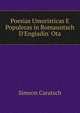Poesias Umoristicas E Populeras in Romauntsch D'Engiadin' Ota, Simeon Caratsch 