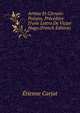 Artiste Et Citoyen: Po?sies, Pr?c?d?es D'une Lettro De Victor Hugo (French Edition), Etienne Carjat 