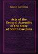 Acts of the General Assembly of the State of South Carolina, South Carolina 