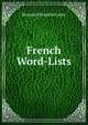 French Word-Lists, Benjamin Franklin Carter 