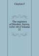 The registers of Morden, Surrey, 1634-1812 Volume 37, Clayton F 