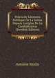 Pr?cis De L'histoire Politique De La Suisse Depuis L'origine De La Conf?d?ration (Swedish Edition), Antoine Morin 
