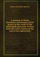 A manual of Welsh literature, containing a brief survey of the works of the chief bards and prose writers from the sixth century to the end of the eighteenth;, James Cornelius Morrice 