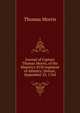 Journal of Captain Thomas Morris, of His Majesty's XVII regiment of infantry; Detroit, September 25, 1764, Thomas Morris 