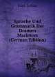 Sprache Und Grammatik Der Dramen Marlowes (German Edition), Kurt Schau 