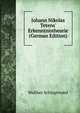 Johann Nikolas Tetens' Erkenntnistheorie (German Edition), Walther Schlegtendal 