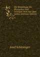 Die Entstehung Der Physischen Und Geistigen Welt Aus Dem Aether (German Edition), Josef Schlesinger 