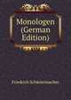 Monologen (German Edition), Friedrich Schleiermacher 