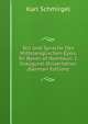 Stil Und Sprache Des Mittelenglischen Epos, Sir Beves of Hamtoun: I. Inaugural-Dissertation (German Edition), Karl Schmirgel 