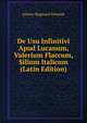 De Usu Infinitivi Apud Lucanum, Valerium Flaccum, Silium Italicum (Latin Edition), Johann Reginard Schmidt 