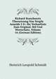 Richard Stanyhursts Ubersetzung Von Vergils Aeneide I-Iv: Ihr Verhaeltnis Zum Original. Stil Und Wortschatz, Volume 16 (German Edition), Heinrich Leopold Schmidt 
