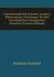 Caeremoniale F?r Priester, Leviten, Ministranten, Und S?nger Zu Den Gew?hnlichen Liturgischen Diensten (German Edition), Andreas Schmid 