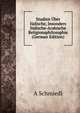 Studien Uber Judische, Insonders Judische-Arabische Religionsphilosophie (German Edition), A Schmiedl 