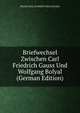 Briefwechsel Zwischen Carl Friedrich Gauss Und Wolfgang Bolyal (German Edition), FRANZ PAUL SCHMIDT UND STACKEL 