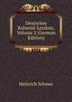 Deutsches Kolonial-Lexikon, Volume 2 (German Edition), Heinrich Schnee 