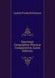 Specimen Geographi? Physic? Comparativ? (Latin Edition), Joakim Frederik Schouw 