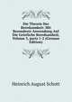 Die Theorie Der Beredsamkeit: Mit Besonderer Anwendung Auf Die Geistliche Beredsamkeit, Volume 3, parts 1-2 (German Edition), Heinrich August Schott 
