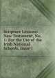 Scripture Lessons: New Testament, No. 1: For the Use of the Irish National Schools, Issue 1, 