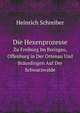 Die Hexenprozesse. Zu Freiburg Im Breisgau, Offenburg in Der Ortenau Und Brunlingen, Heinrich Schreiber 